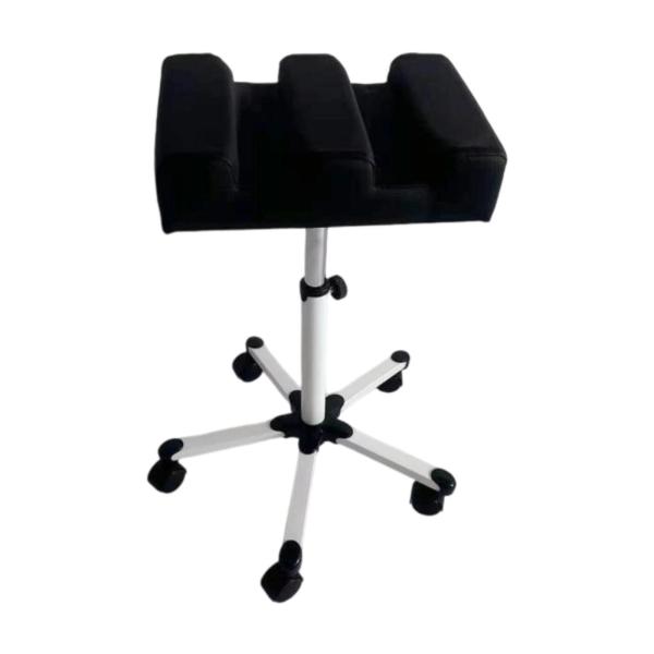 ペディキュアフットレスト マニキュアフットスツール機器 プロフェッショナル お手入れ簡単 美容フットレスト ローリングキャスター付き スパ ホーム用