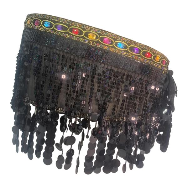 ベリーダンス ヒップスカーフスカート ラップ ウェディングパーティーミュージック 女用 ベリーダンススカート