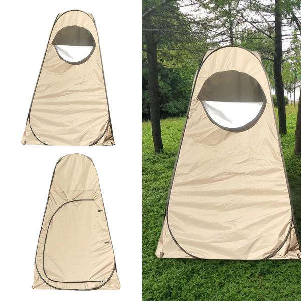 ビーチ用着替えテント、キャンプ用ポータブルシャワーテント、屋外プライバシーバスルーム、キャンプ着替えトイレ
