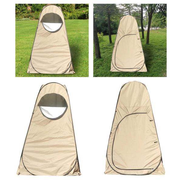 ビーチ用着替えテント、キャンプ用ポータブルシャワーテント、屋外プライバシーバスルーム、キャンプ着替えトイレ