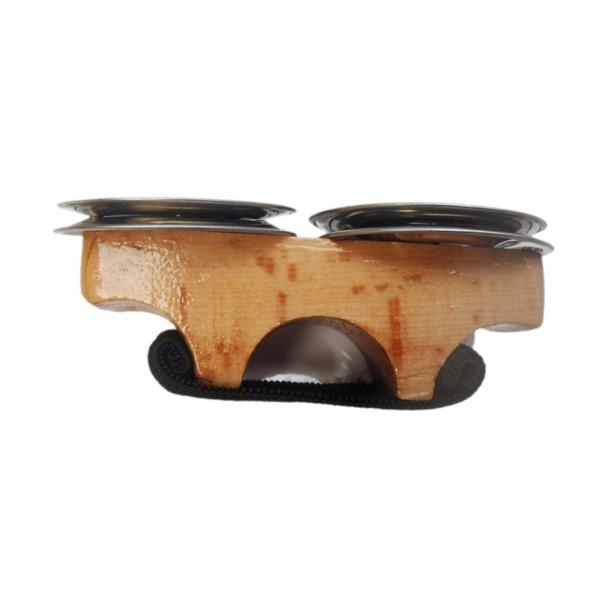 パーカッションフィンガーベル フィンガーシェイカーアクセサリー ハンドタンバリンベル ステージリズム ライブシンガー ボーカリスト用