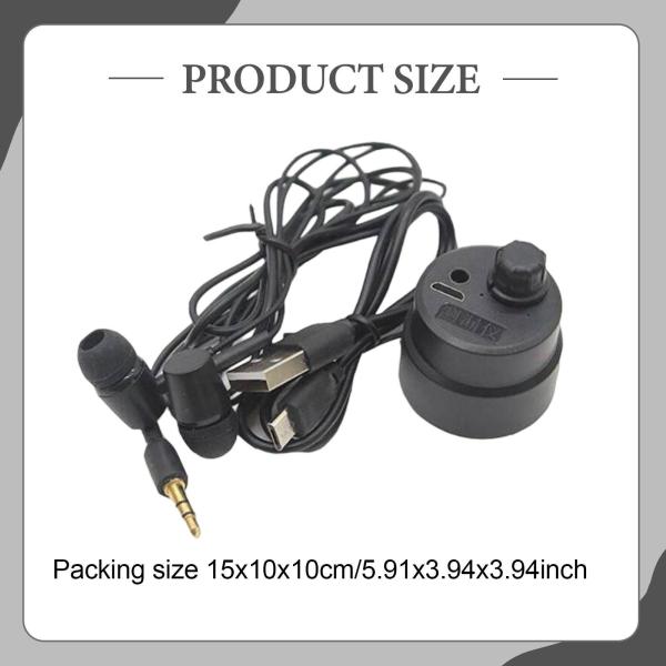 漏水検知 プロフェッショナル壁パイプ漏水聴音検知器 地下モニター 音声器 地下室用アンプ