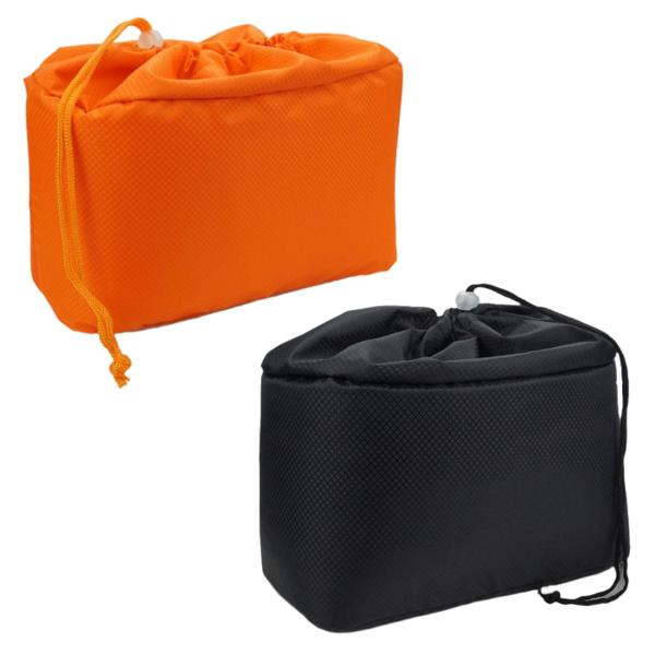 カメラインサートバッグポーチ、インナーバッグ、ポータブル巾着デジタルカメラケース、デジタルDSLR用アクセサリー