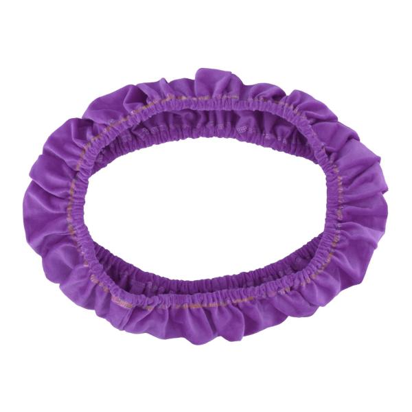 新体操フープカバー保護ケース ソフト 簡単取り付け 耐摩耗プロテクター 体操アクセサリー パープル