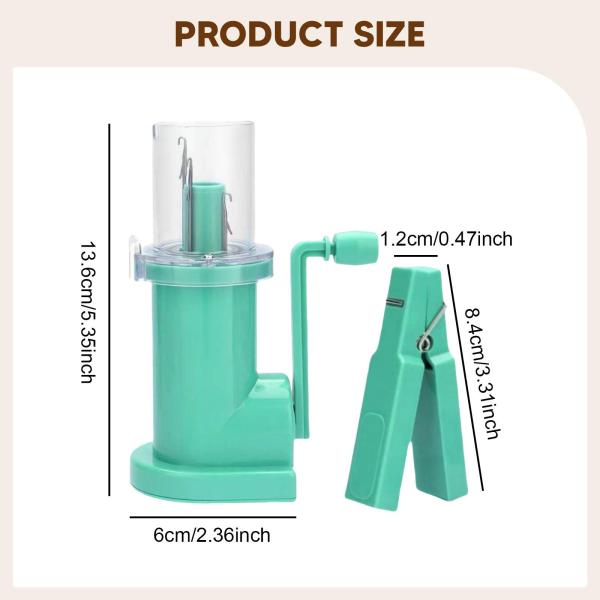 ハンドスプールニッター手動編み機、簡単織りニッター、編み機、工芸品セーター用ウィーバー