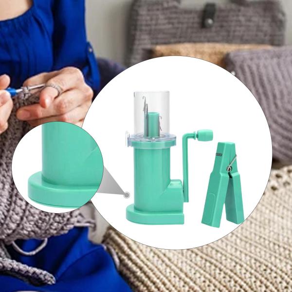 ハンドスプールニッター手動編み機、簡単織りニッター、編み機、工芸品セーター用ウィーバー