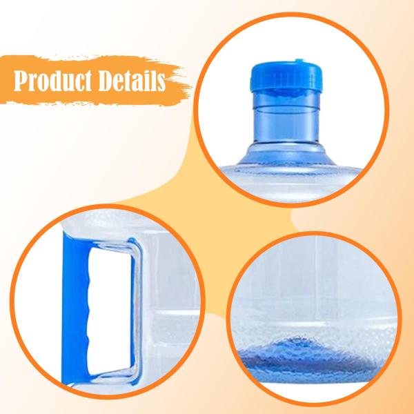 再利用可能なウォーターボトル容器 ウォータージャグ 漏れ防止 ペット用 空 キャップ付き 水筒 ポータブル スポーツカー アウトドア セレモニー ホー