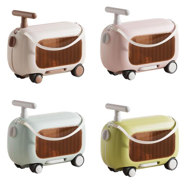 ライドーツケース 機内持ち込み手荷物 コンパクト 広々 ユニバーサルホイール付き 子供用スーツケース 荷物ケース4歳以上用