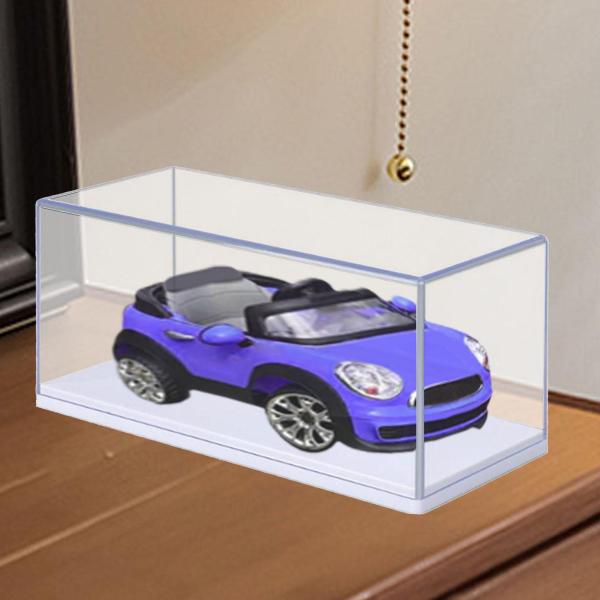 アクリルモデルカーディスプレイケースショーケース多目的ディスプレイボックスモデル車両記念品コレクションおもちゃ車用収納ボックス
