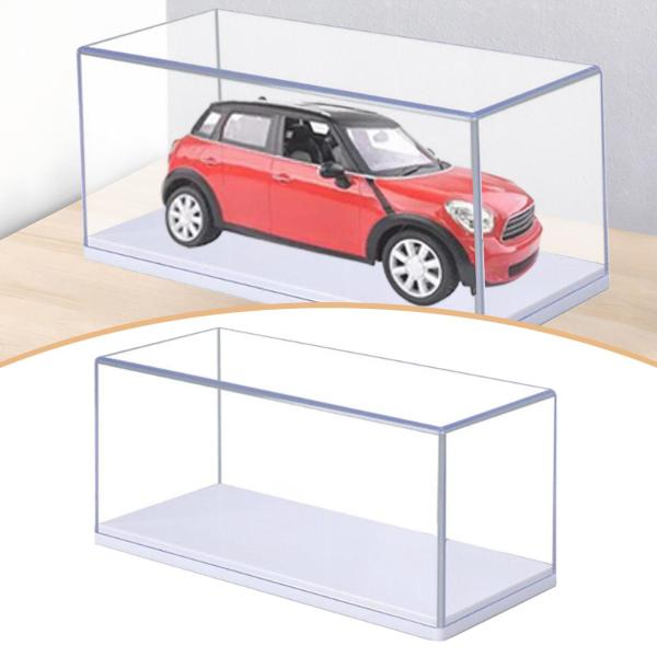 アクリルモデルカーディスプレイケースショーケース多目的ディスプレイボックスモデル車両記念品コレクションおもちゃ車用収納ボックス