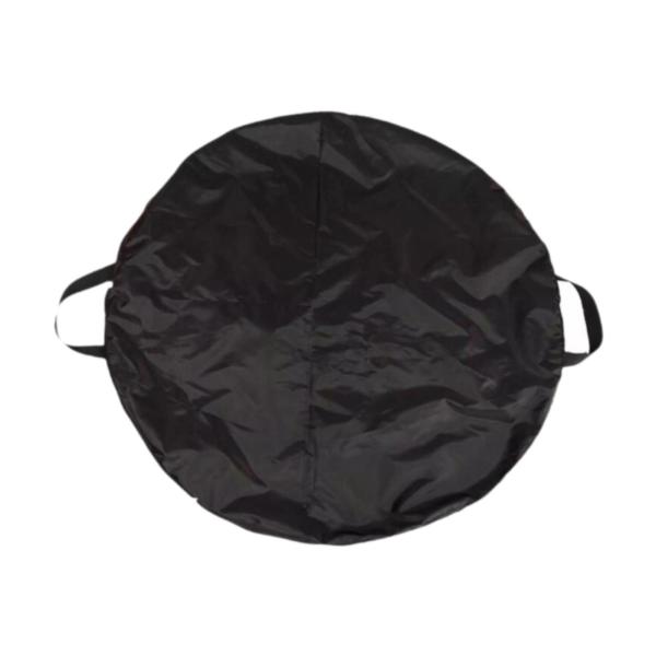 チュチュガーメントバッグ パンケーキダンスバッグ ラウンドオックスフォードクロスチュチュキャリーケース フルジッパー付き パフォーマンス競技ダンサー用