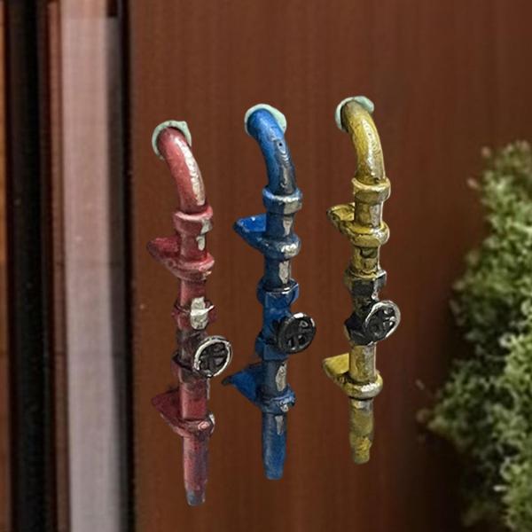 1/64 水道管モデル ミニモデル DIY クリエイティブ ドールハウス デコレーション アクセサリー 装飾ディスプレイ 小道具 ミニチュア シーン