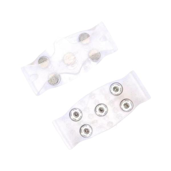 アイスクリート 靴・ブーツ用 5本のスチールグリップ付き 登山・クライミング用品 滑り止め