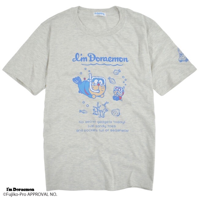 ドラえもん Tシャツ ティーシャツ 半袖 I&apos;m Doraemon スキンダイビング メンズ レディ...
