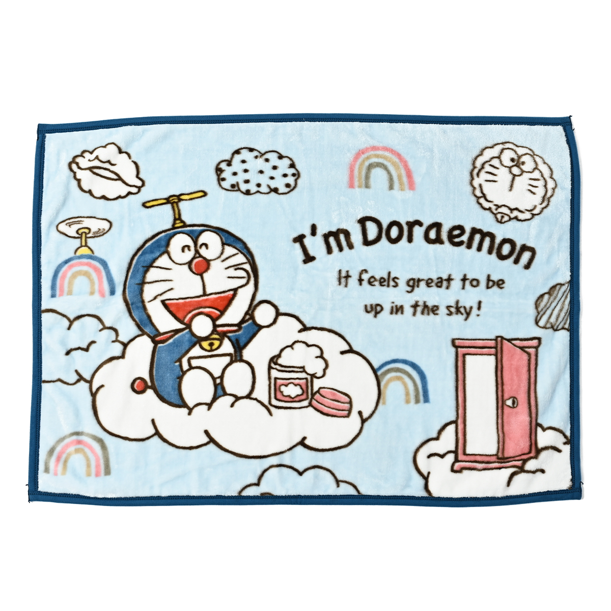 丸眞 ドラえもん ひざ掛け ブランケット 毛布 雲の上のドラえもん I