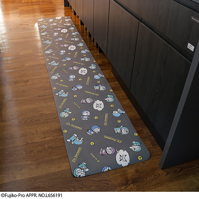 丸眞 キッチンマット 45×240cm ドラえもん グッズ I'mDoraemon