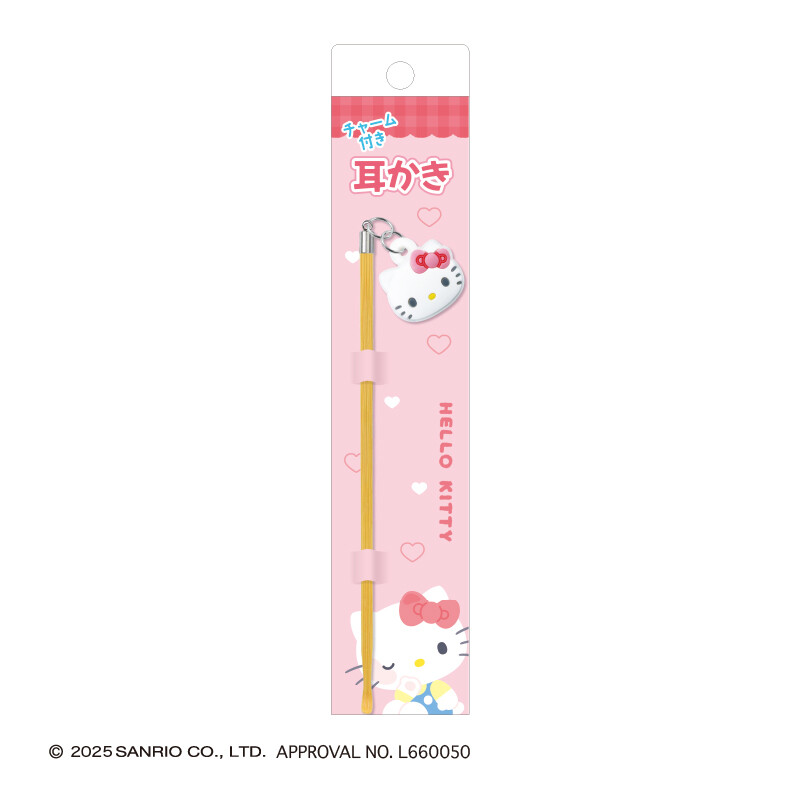 耳かき ハローキティー チャーム付き耳かき sanrio Hello Kitty