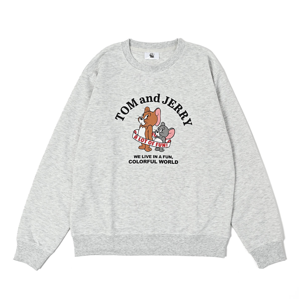 トムとジェリー トレーナー メンズ ポンチ素材 スウェット 紳士 男性
