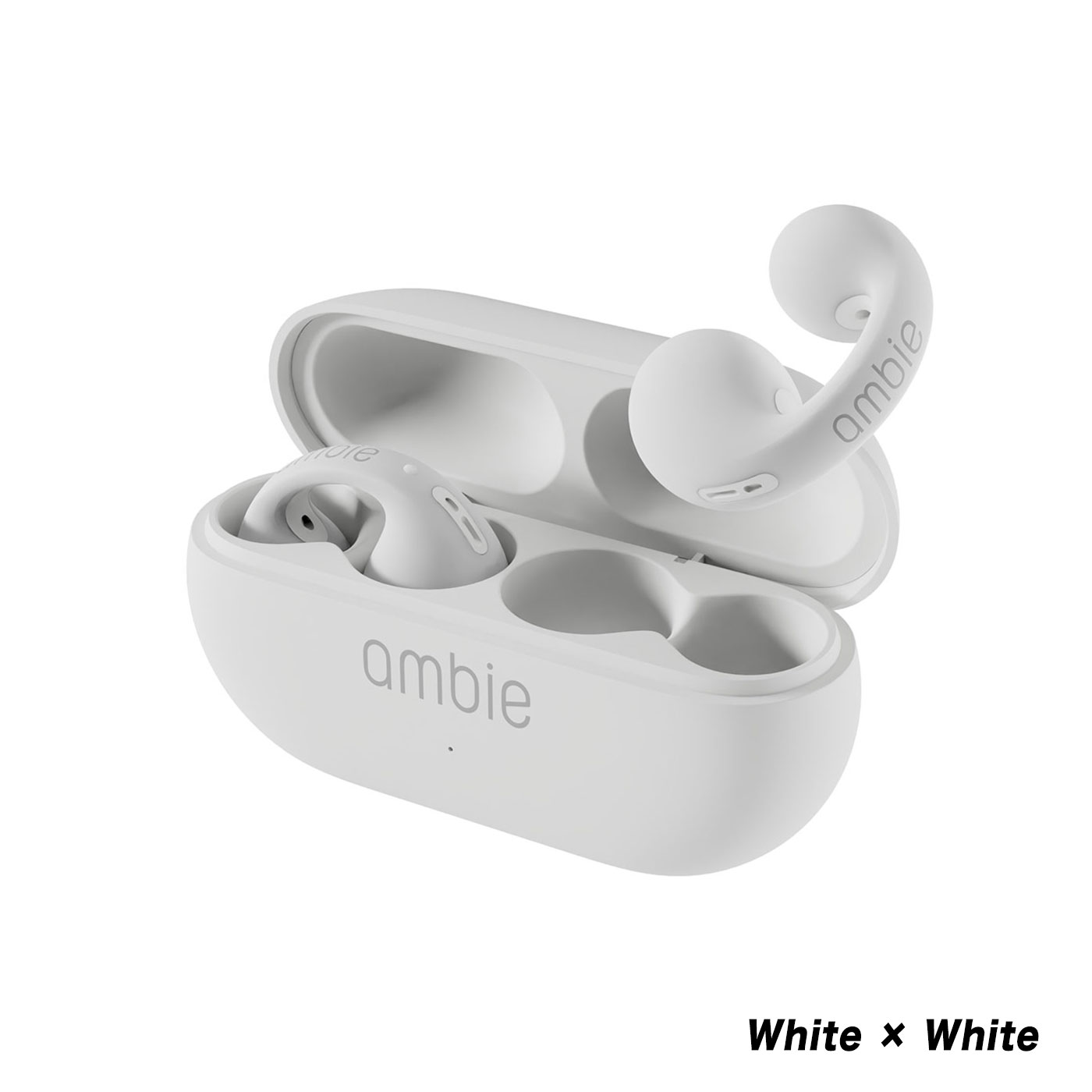 ambie sound earcuffs （アンビー サウンド イヤカフス）　AM-TW02　完全ワイヤレスイヤホン　イヤカフ型　ながら聴き