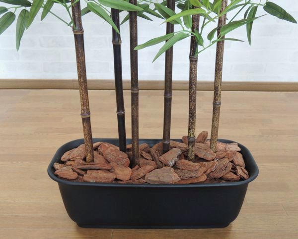 黒竹 パーテーション 180cm (クロタケ 人工竹 笹 造花 竹林