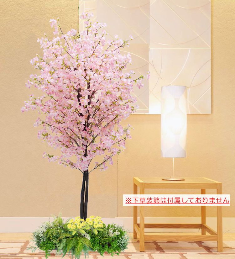桜 の木 デラックス 180cm (造花 春 インテリア 観葉植物 サクラ 木