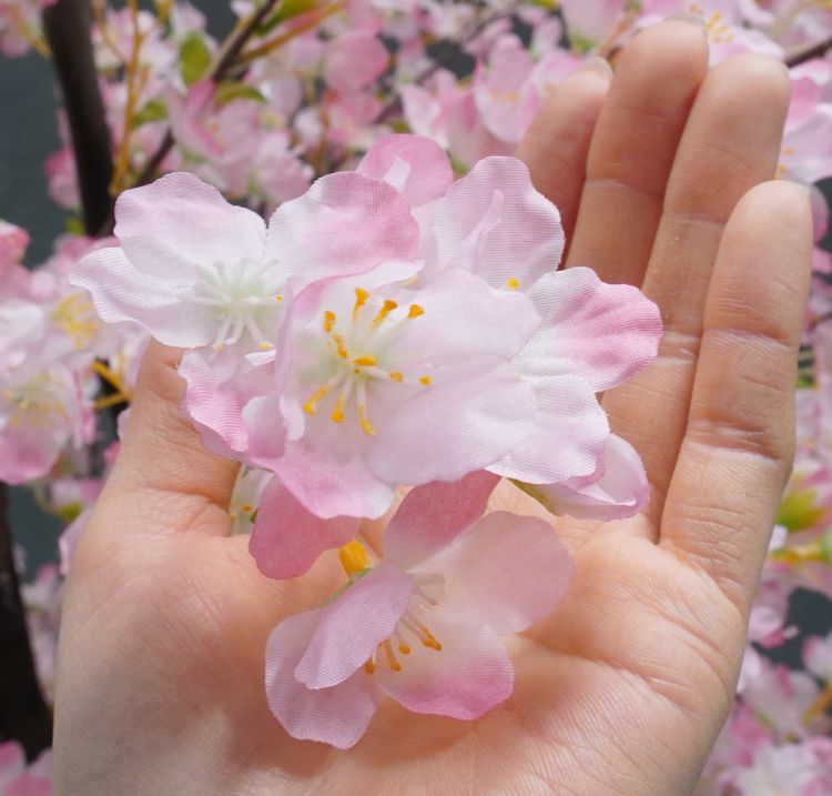 桜 の木 デラックス 180cm (造花 春 インテリア 観葉植物 サクラ 木