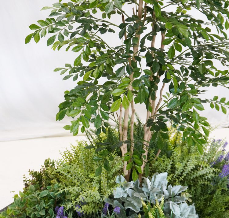 楽天市場】シマトネリコ 寄せ植え 140cm (フェイクグリーン 人工