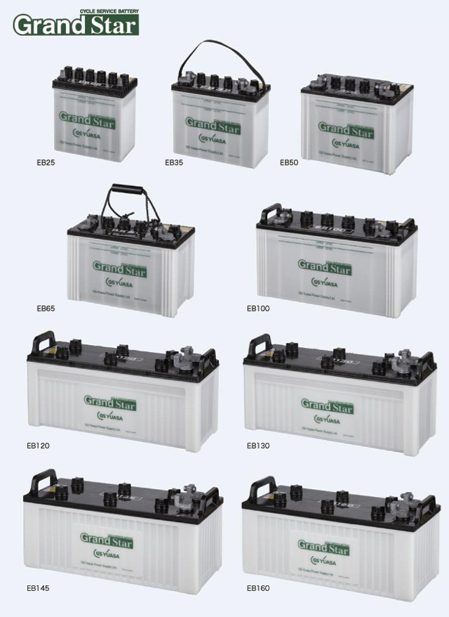 EB145-LE Ｌ型端子 GSユアサ バッテリー EB ディープサイクル 蓄電池