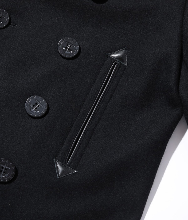 BUZZ RICKSON'S バズリクソンズ BLACK PEA COAT Pコート WILLIAM