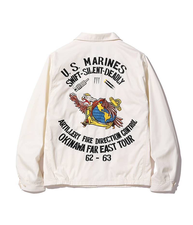 バズリクソンズ ツアージャケット “U.S. MARINES FAR EAST TOUR” BR15311 / BUZZ RICKSONS TOUR JACKET “U.S. MARINES FAR EAST TOUR”