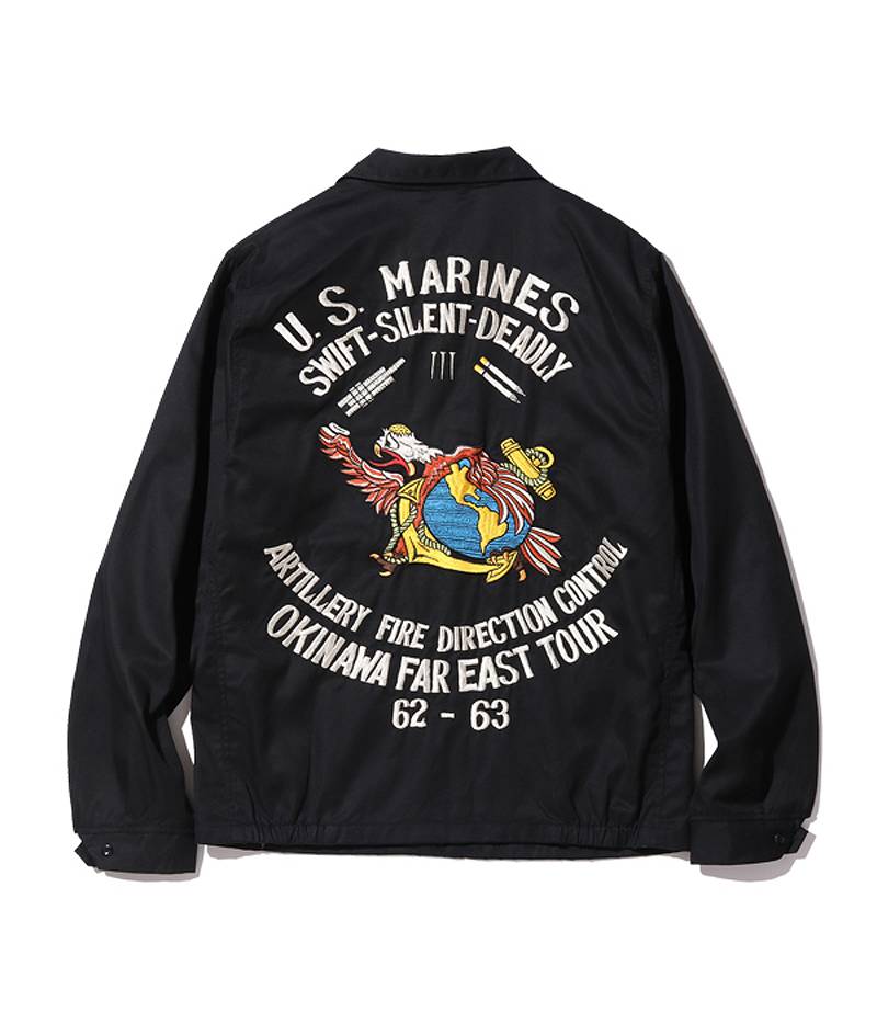 バズリクソンズ ツアージャケット “U.S. MARINES FAR EAST TOUR” BR15311 / BUZZ RICKSONS TOUR JACKET “U.S. MARINES FAR EAST TOUR”