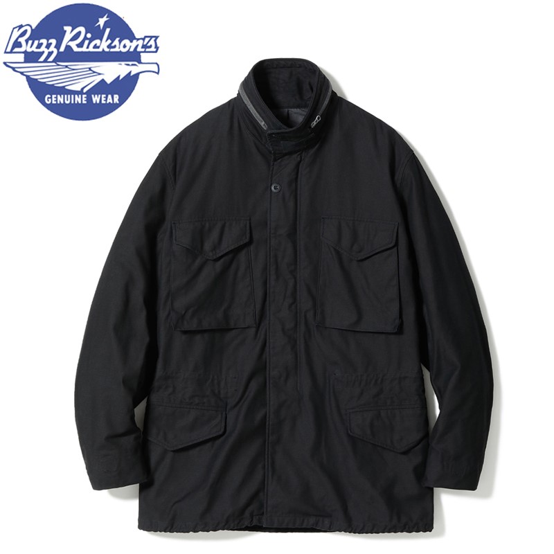 バズリクソンズ　M-65 M BUZZ RICKSON'S バズリクソンズ ウィリアム・ギブスン Type BLACK M-65