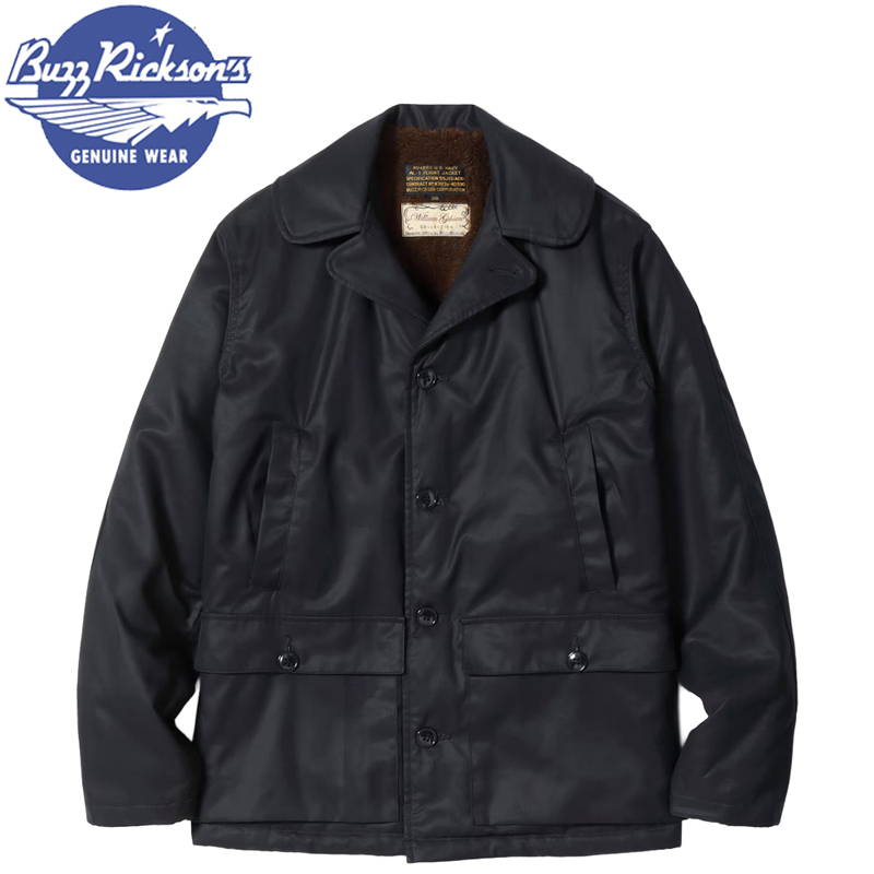 BUZZ RICKSON'S バズリクソンズ ウィリアム・ギブスン ブラック AL-1