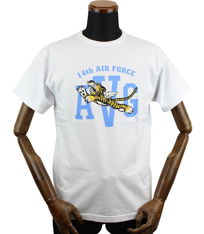 BUZZ RICKSON'S バズリクソンズ ミリタリー 半袖 Tシャツ 「14th AIR