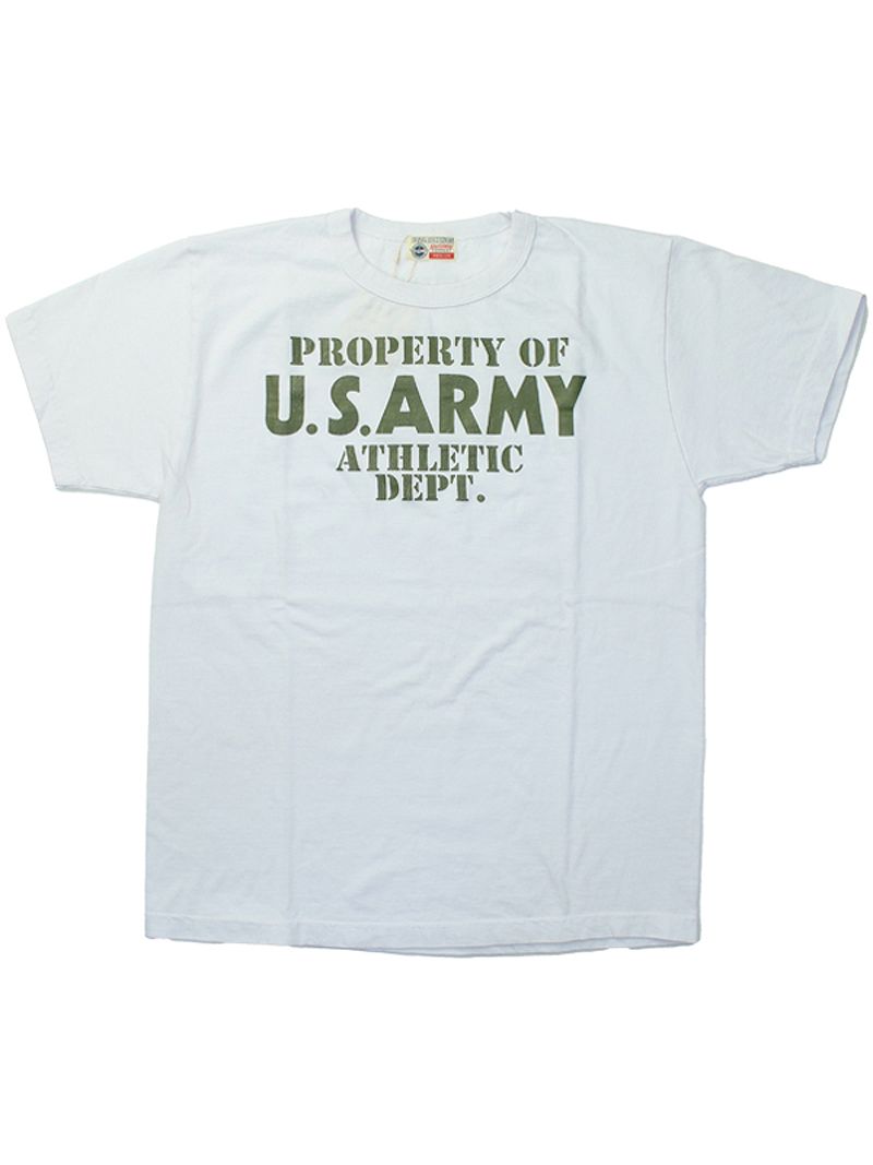 バズリクソンズ ミリタリー 半袖 Tシャツ &quot;U.S.ARMY ATHLETIC DEPT. &quot; B...