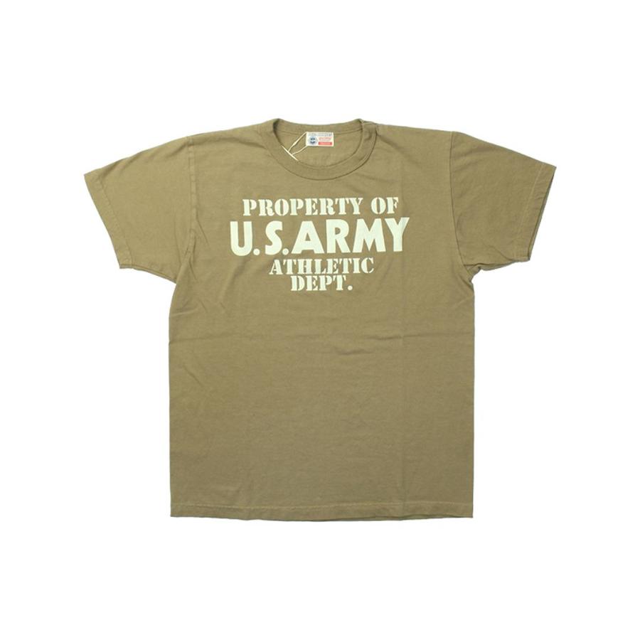 バズリクソンズ ミリタリー 半袖 Tシャツ "U.S.ARMY ATHLETIC DEPT. " BR79348 / BUZZ RICKSON'S S/S MILITARY TEE "U.S.ARMY ATHLETIC DEPT. "｜amekajishop-klax-on｜04