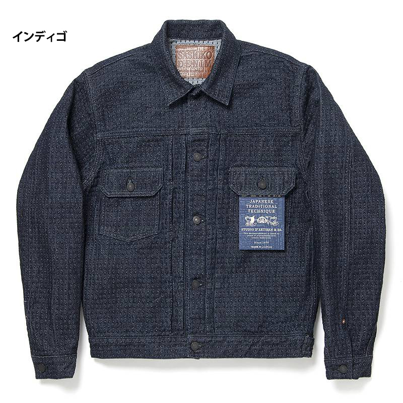 STUDIO D'ARTISAN ステュディオダルチザン デニムシャツ STUDIO D'ARTISAN ステュディオ・ダルチザン 14ozデニムワーク