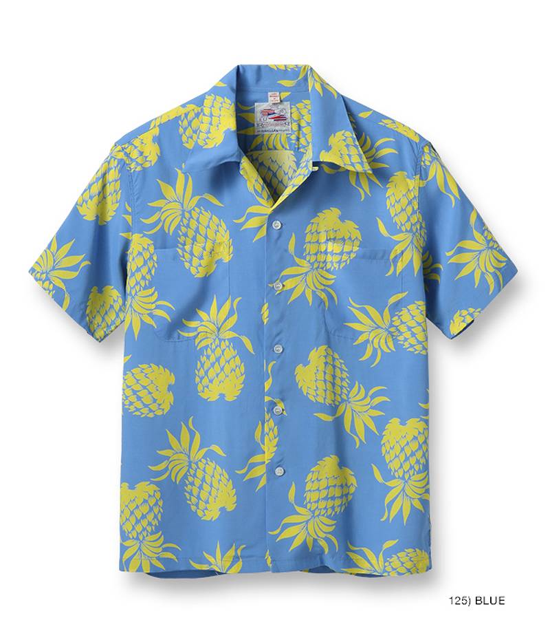 サンサーフ デューク・カハナモク スペシャルエディション アロハ シャツ “DUKE'S PINEAPPLE” DK36201 / SUNSURF DUKE KAHANAMOKU SPECIAL EDITION｜amekajishop-klax-on｜03