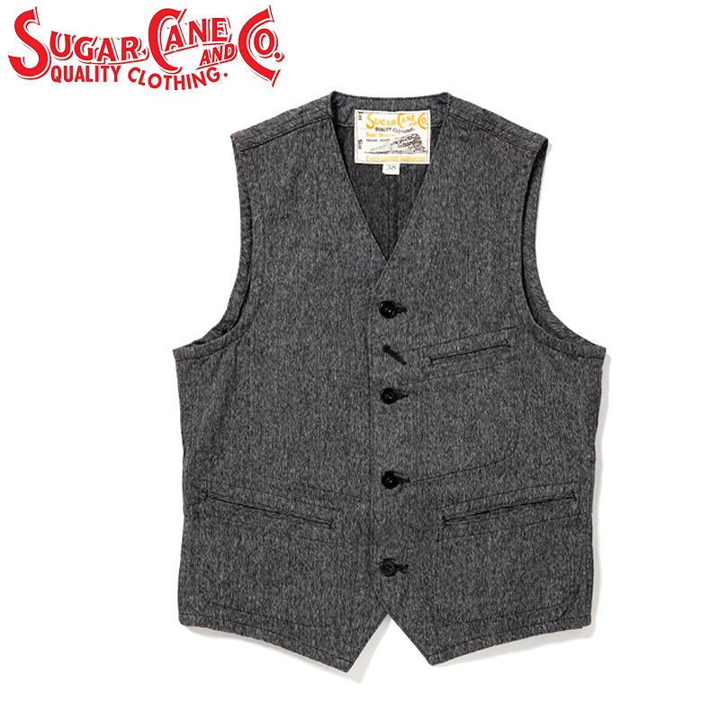 SUGAR CANE シュガーケーン SC12795 コバート ワーク ベスト 楽天市場】SUGARCANE シュガーケーン #SC12795 9oz. ブラック