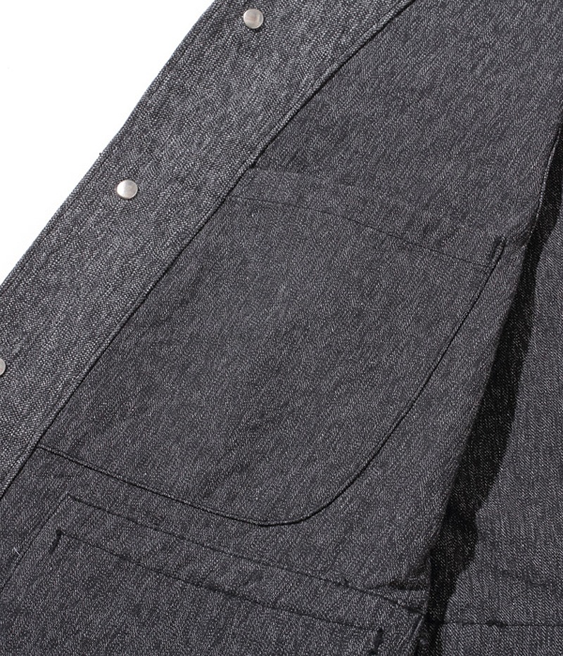 SUGAR CANE シュガーケーン 9oz.ブラック コバート ワーク ベスト