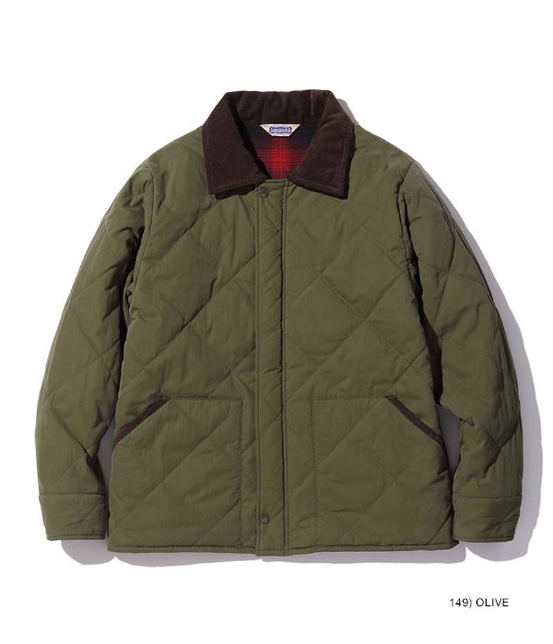 シュガーケーン ウェザー クロス キルティング ワーク ジャケット SC15402 / SUGAR CANE WEATHER CLOTH QUILTED WORK JACKET｜amekajishop-klax-on｜04