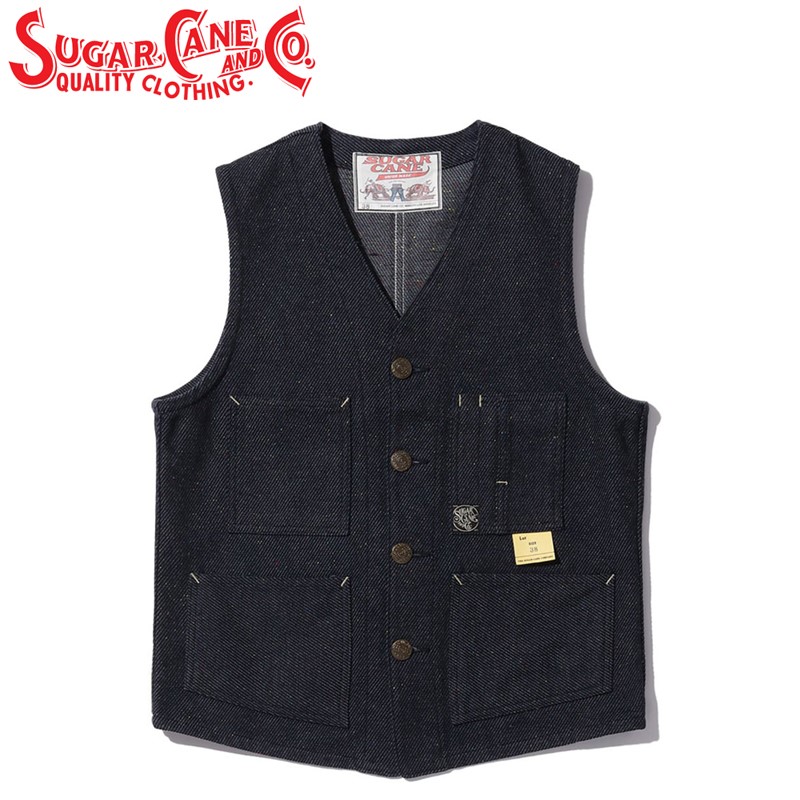 SUGAR CANE シュガーケーン FICTION ROMANCE 13.7oz インディゴ ネップ
