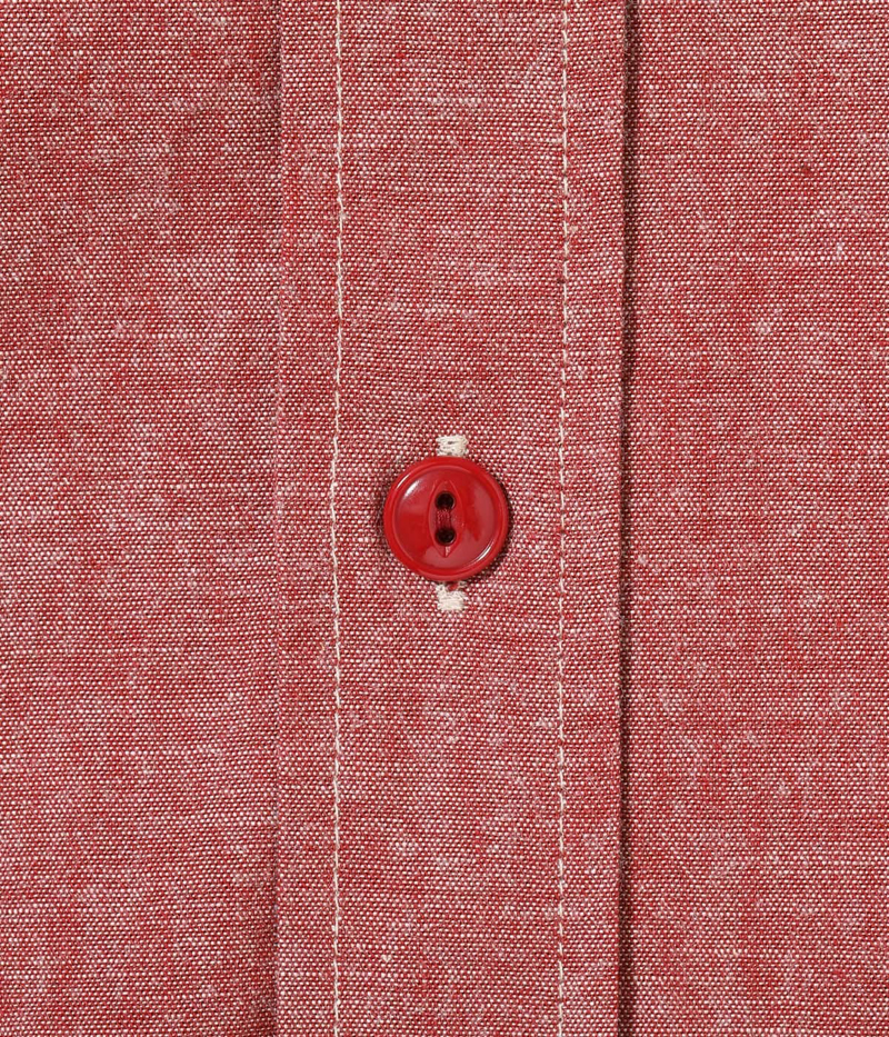 SUGAR CANE シュガーケーン レッド シャンブレー 長袖 ワーク シャツ