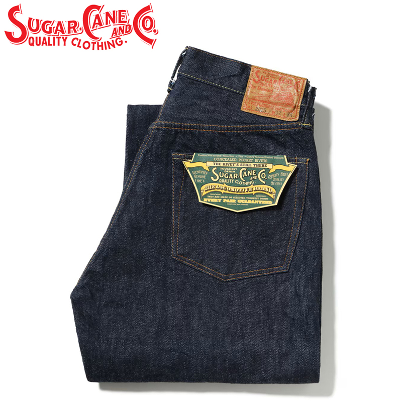 SUGAR CANE シュガーケーン スタンダード デニム 13oz. DENIM WAIST