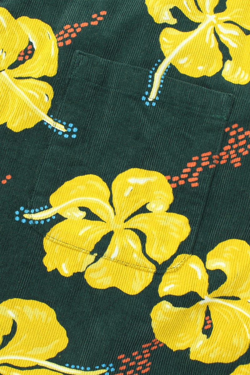 SUN SURF サンサーフ コーデュロイ オープン シャツ “HIBISCUS