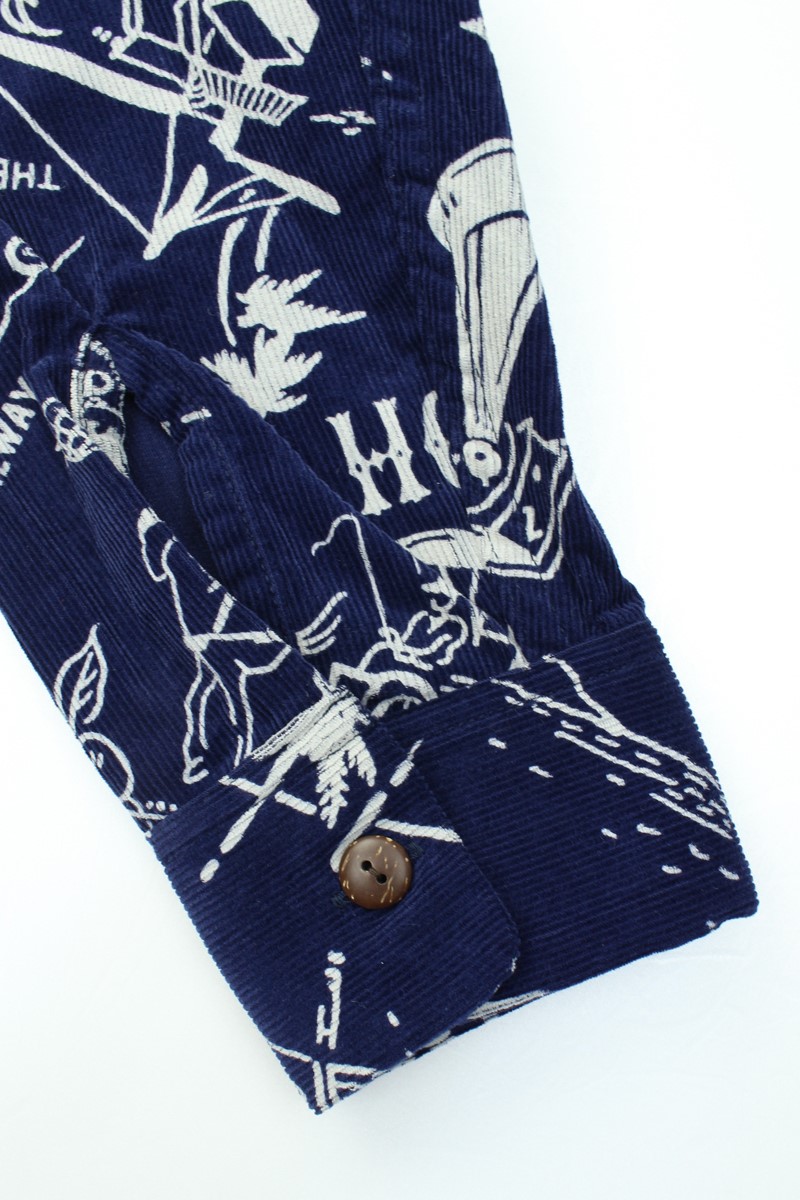 SUN SURF サンサーフ コーデュロイ オープン シャツ “GOLD OLD DAYS