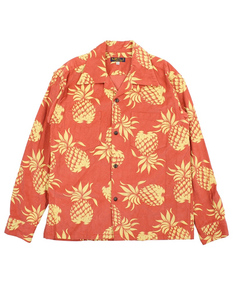 SUN SURF サンサーフ コーデュロイ オープン シャツ “DUKE'S PINEAPPLE