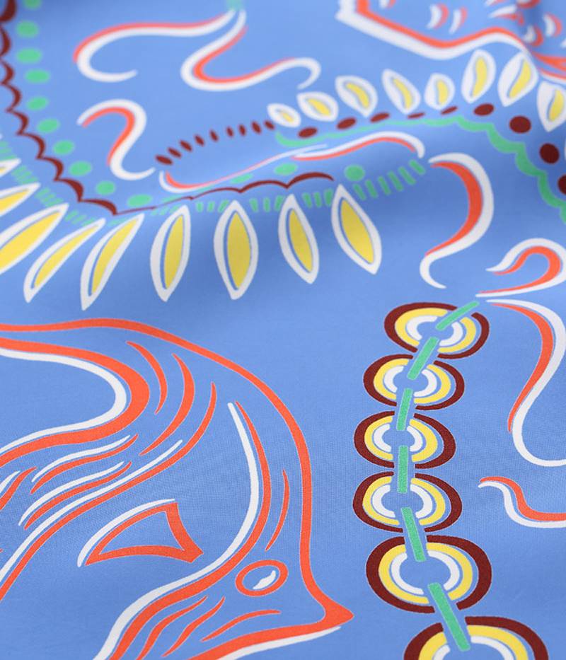 SUN SURF サンサーフ レギュラー アロハ シャツ「PARADISE PICTOGRAPH