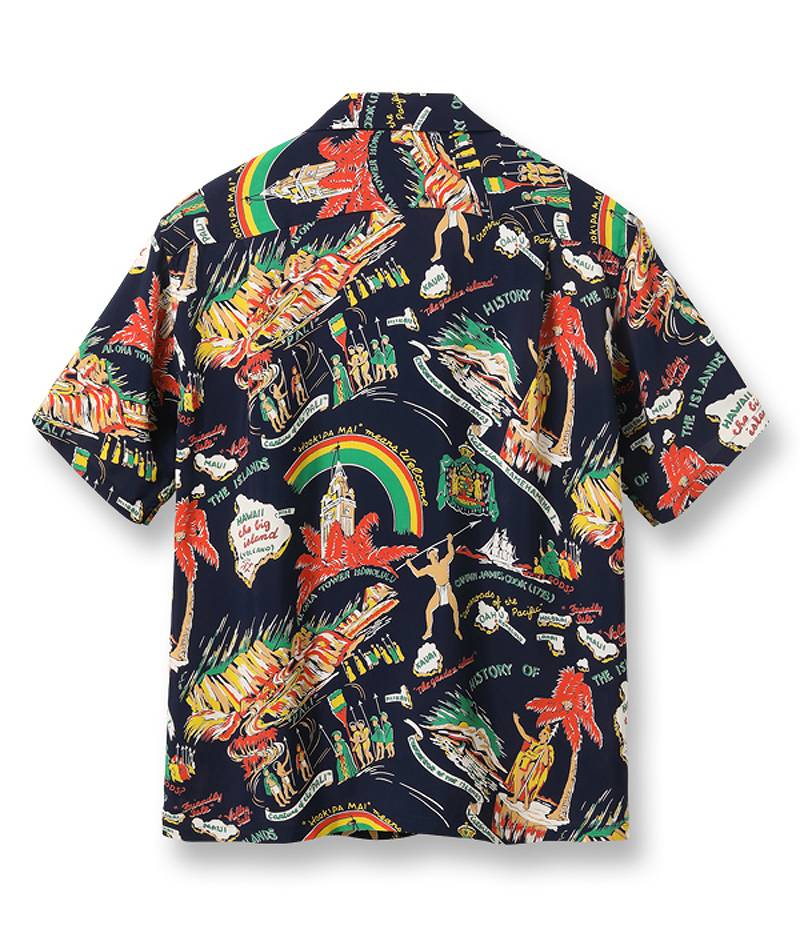 SUN SURF サンサーフ レギュラー アロハ シャツ “HISTORY OF THE
