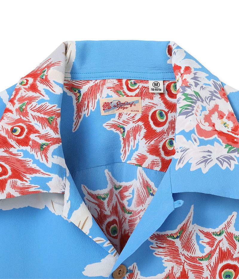 サンサーフ　アロハシャツ PIKAKE SYMBOL OF HAWAII M SUN SURF サンサーフ レギュラー ハワイアン シャツ アロハ “PIKAKE